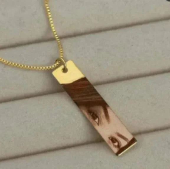 Personalized Eye Necklace